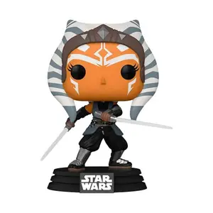 Funko POP! Star Wars The Mandalorian Ahsoka #464 [With Sabers]