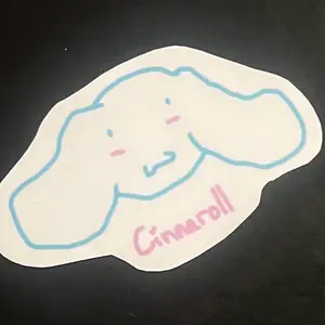 Stupid Sanrio Sticker: Cinnamonroll (cinnaroll)