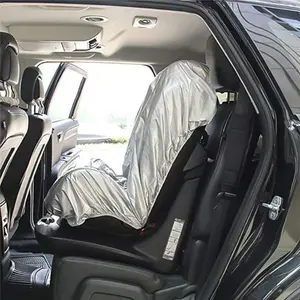 KidShade️ Baby Car Seat Sunshade. This sunshade ensures that the car seat remains comfortably cool, providing a safe and pleasant environment for your little one.