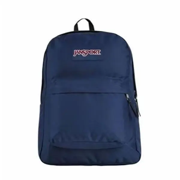 Water-Repellent Canvas Backpack for School & Work, Large Capacity Minimalist Design with Reinforced Zips and Double Storage for Students, Large Capacity Backpack