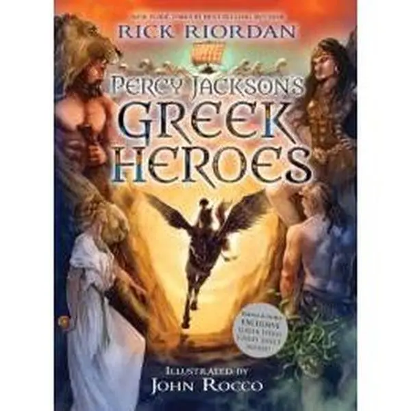 USED Book - Percy Jackson's Greek Heroes (Exclusive Edition) by Rick Riordan (Hardcover) - english