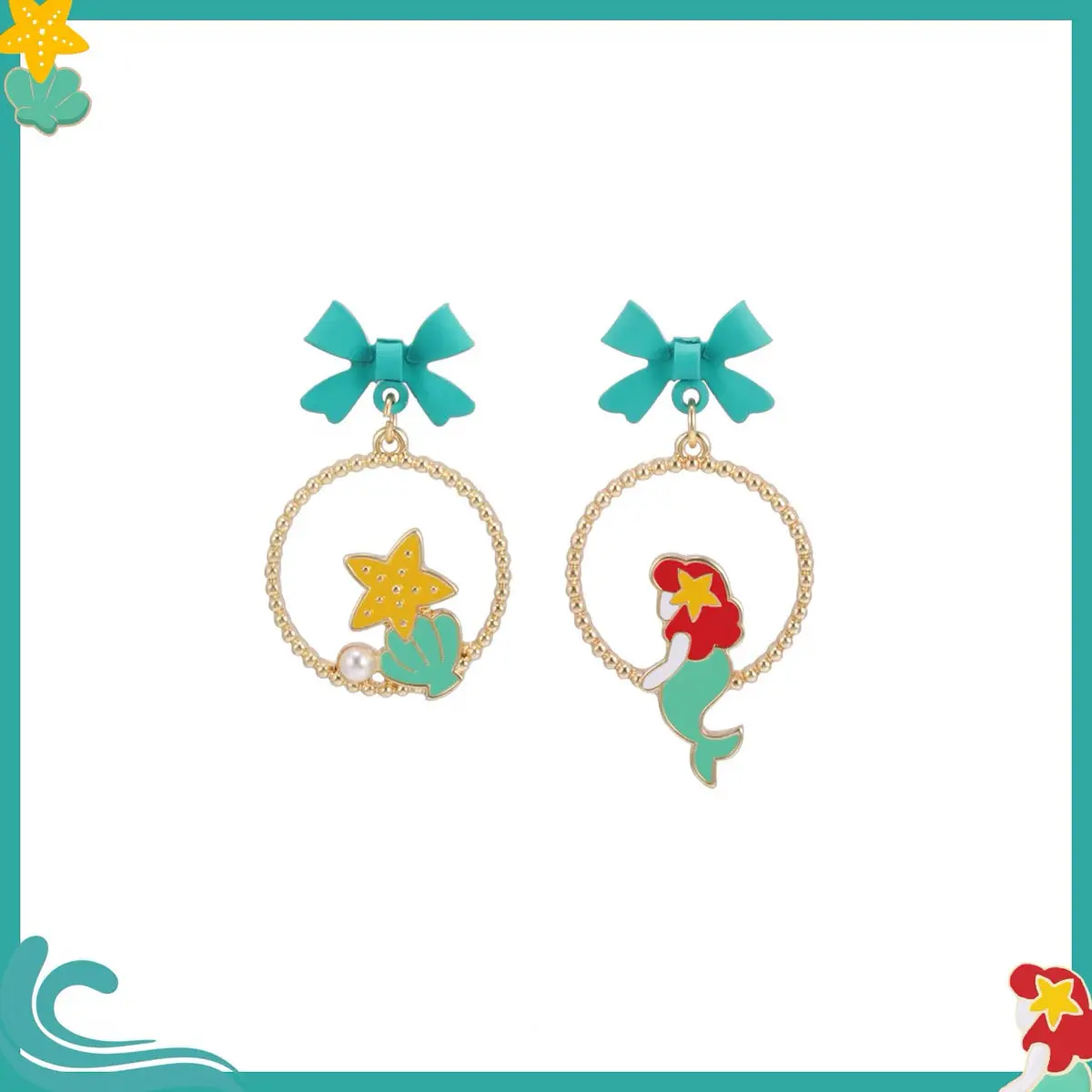 Little Mermaid Earing