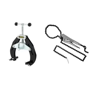 VEVOR Pipe Clamp, 2 - 6 in, Ultra Clamp with Quick Acting Screws Locking Chain Pliers, Removable 48 in Chain, Holds 14 in Diameter PipesVEVOR Super Brand Day