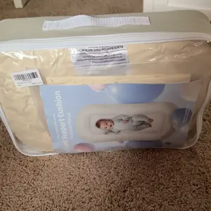 Baby Sitting Support Cushion,for Newborns,for Tummy Time, Sitting Practice, and Light Play, with Pure Cotton Cover, Soft Portable for Home Travel, Newborn Babies Essentials Gifts for Expecting Parents,0-24Months
