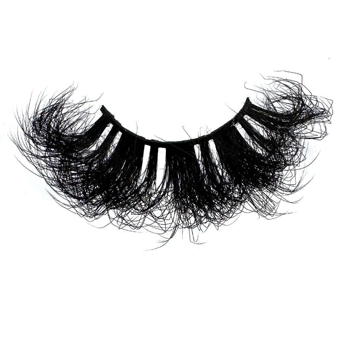 UMIRYAO 14 Pairs Thick, Elegant D-Curl Fluffy Faux Mink Eyelashes, 3D Natural Looking Soft Wispy Russian Curl Dramatic Messy Mink Lashes, Full Strip Lashes Extension For Beauty Makeup, Reusable For Daily And Party, Great Gift