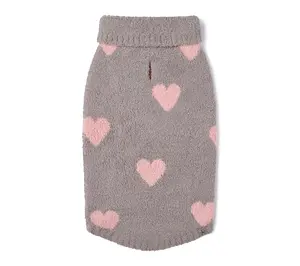 Barefoot Dreams CozyChic Heart Print Pet Sweate r Barefoot Dreams CozyChic Heart Print Pet Sweate r