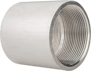 Latrobe Foundry 2-in Aluminum Pipe Coupling, 150 psi, F End Connection, Grade 6061-T6 1517, All Seasons Plumbing Valve Part