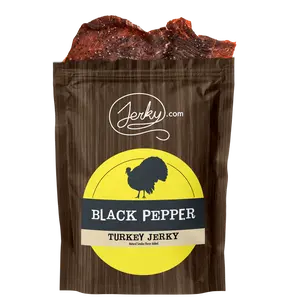 All-Natural Turkey Jerky - Black Pepper