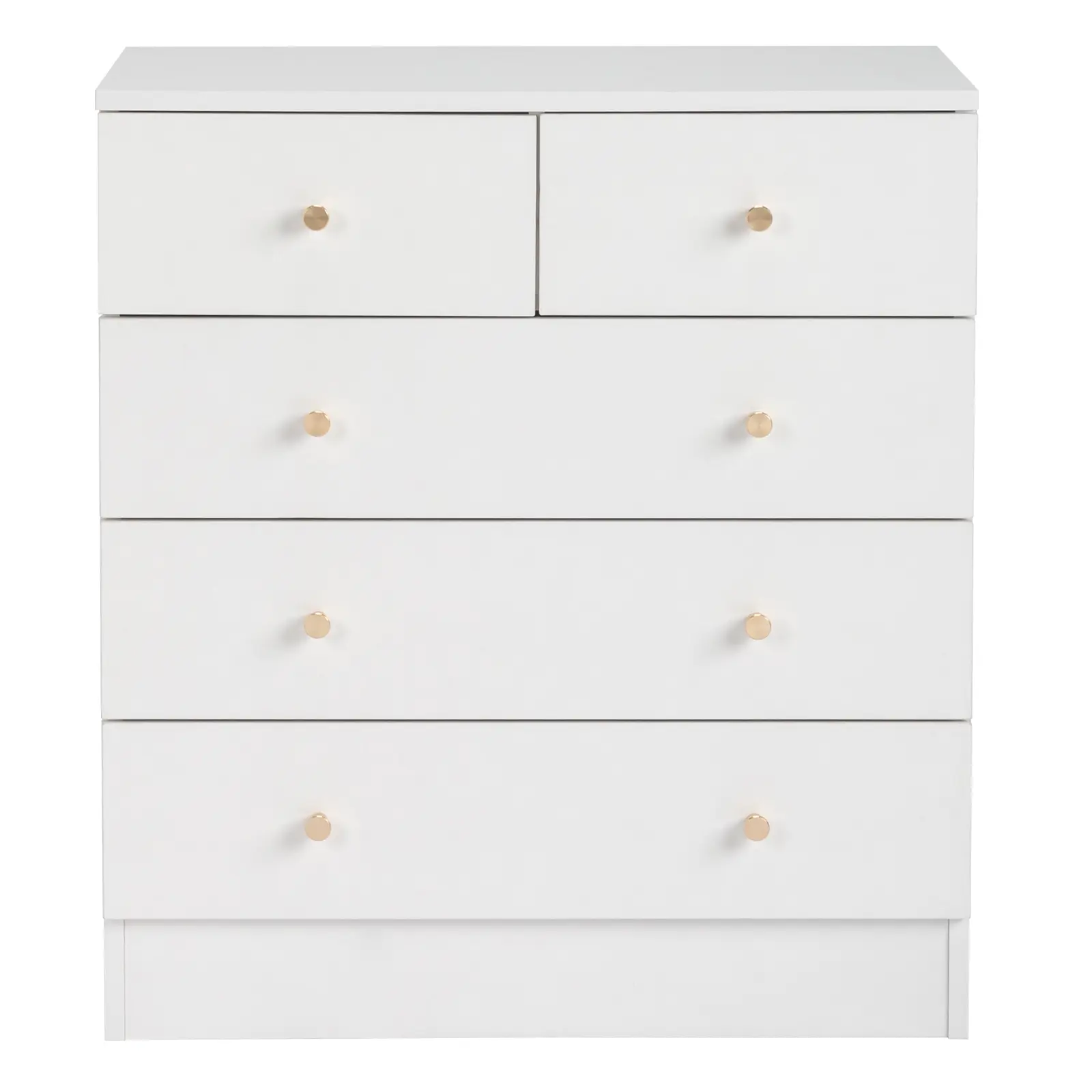 elegant white dresser Flynn 6-Drawer Dresser in White main image 1
