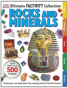 Page Publications Co Rocks and Minerals Coloring Book - Preschool Learning Book, Literature & Art Learning Activity Resource for Hobbyists, Learning Activity Book