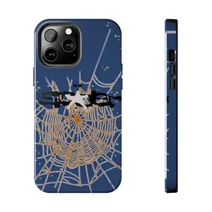 Vintage Sp5der Navy Hypebeast Case , iPhone 17 16 15 14 13 12 11 X 8 7 Pro Max/Pro/Mini, SAMSUNG GALAXY 21 S22 S23 S24 25 ULTRA PLUS Shockproof Anti-Drop Protective Cases
