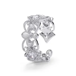 Lumi Crestline Silver Ring