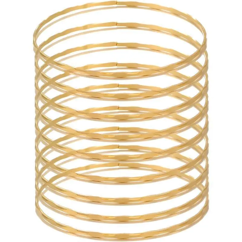 Gold Bangle Bracelets for Women Non Tarnish,14K Real Gold Plated Flexible Wristband Bangle Bangle Set Dainty Multi Layer Stackable Textured Bracelets Minimalist Jewelry Gold Bangle Bracelets for Women Non Tarnish,14K Real Gold Plated Flexible Wristband Bangle Bangle Set Dainty Multi Layer Stackable Textured Bracelets Minimalist Jewelry