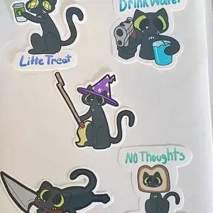 Silly cat stickers