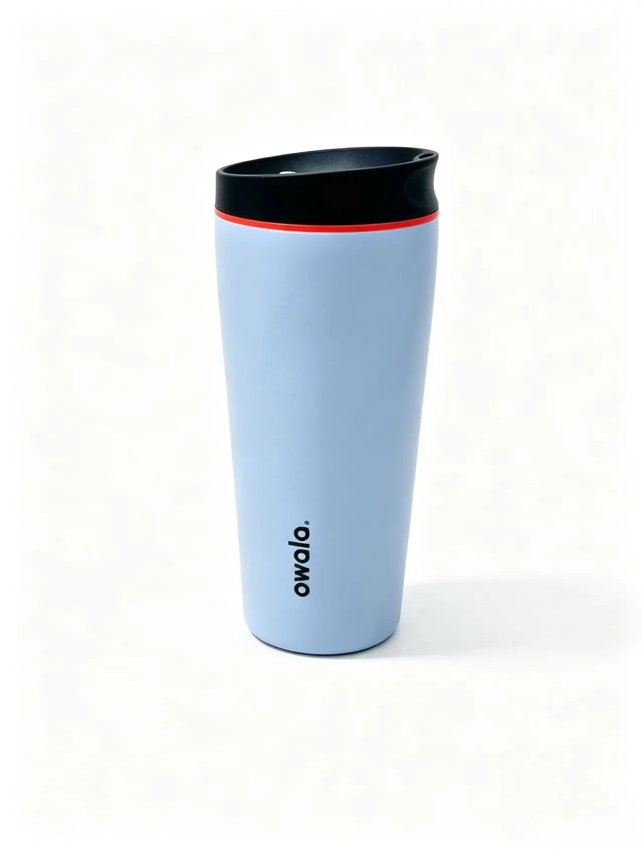 Owala 20oz Cute Pastel Blue Travel Tumbler - Vacuum Insulated Drinkware for Long-Lasting Hot & Cold Retention, Ideal for Coffee, Iced Drinks & On-the-Go Use