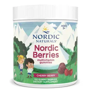 Nordic Naturals Cherry Multivitamin Gummies - Essential Daily Nutrients, 120 Ct