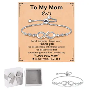 Infinity Love Bracelet  – Thoughtful Gift for Women, Mom, Wife & Girlfriend, Ideal Birthday & Valentine’s Day Jewelry