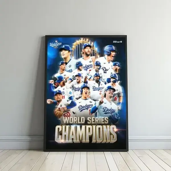 [Unframed Poster] Los Angeles Dodgers Are The 2025 World Series Champions Poster