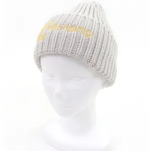 Pre-owned Louis Vuitton Wool Small Leather Goods LV Birds Beanie