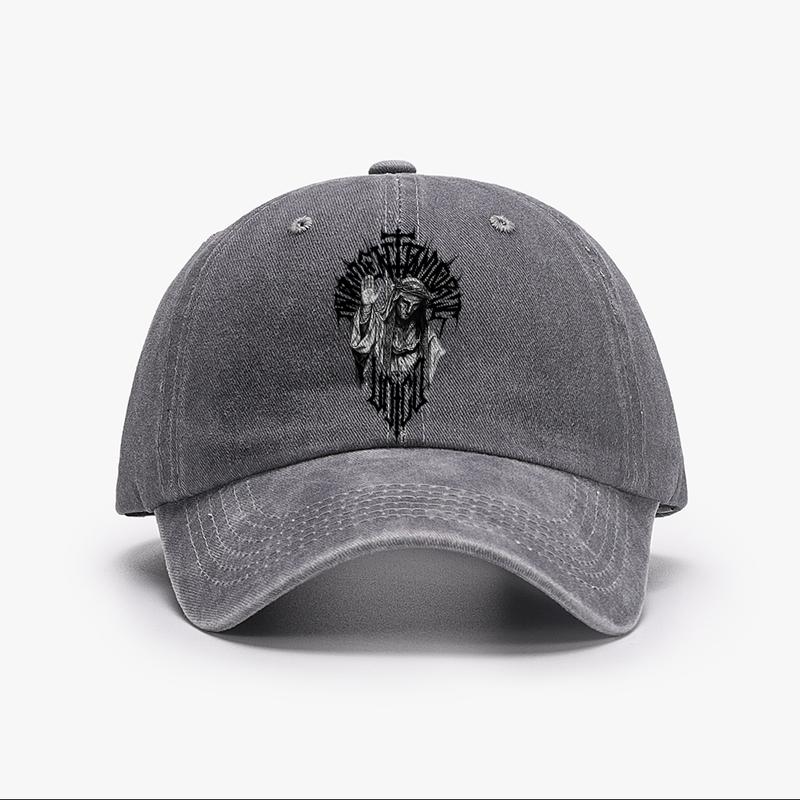 Christian Clothing   Unisex Street Baseball Cap 80s 90s Pattern Anime Hat Men Gift Snapback Fitted Vintage Denim Fabric Iconic Logo Heat Transfer Print Green Dragon Ball Detail