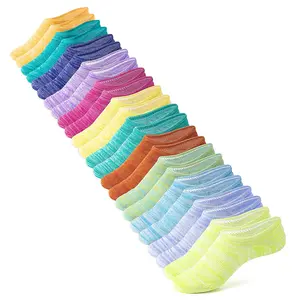 IDEGG No Show Socks Women 10 Pairs Low CutAnti-Slid Novelty Athletic Casual Invisible Liner Socks(10*Colors) Womenswear Comfort