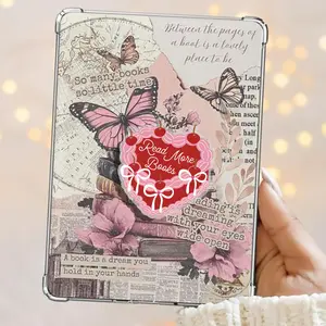 Read More Book Cherry Cake Coquette Red Heart Bow Magnetic Kindle Grip Book Lover Cute Bookish Kindle Accessories Phone Holder PopSocket Phone Grip Magnetic Pop Socket Phone Grip