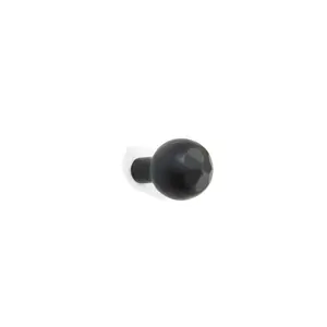 Premium Rustic Hammered Wrought Iron Cabinet Knob 1 3/16 inch HK00