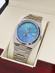 New Fashion Business Casual Men's Watch, Hollow Design, Calendar Display, Butterfly Buckle Stainless Steel Strap, Street Essential, Quartz Wristwatch