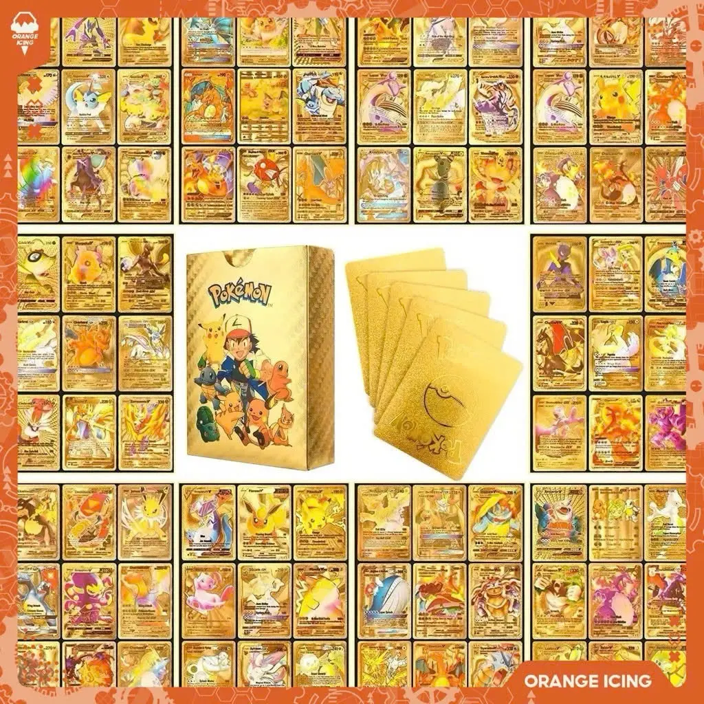 55-Piece Premium Collector Card Set – Exclusive Gold, Silver, Rainbow & Black Collection