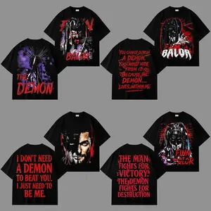 [Colection] Finn Balor The Demon Wrestling Graphic T-Shirt, WWE Demon King Inspired Streetwear Tee, Dark Horror Aesthetic Shirt, Vintage Style Black Top, Oversized Cotton Unisex Casual Outfit, Modern Era Fan Apparel Gift