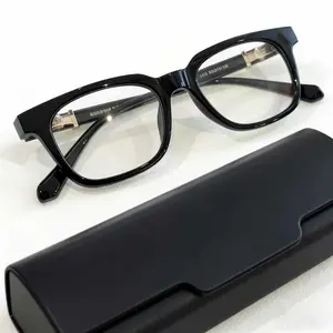 Square Eyeglasses Frame – Black & White Full-Rim Design |   Unisex Fashion Accessory for Daily Wear or Gift Hot 2026