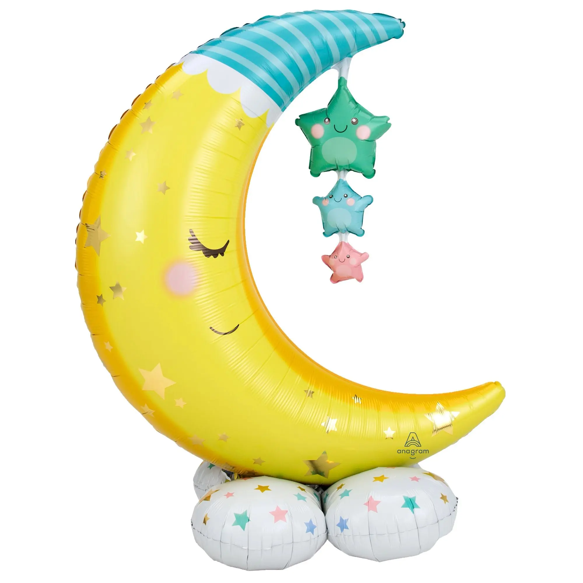 Airloonz Moon & Stars Baby Shower Balloon Decoration Airloonz Moon & Stars Baby Shower Balloon Decoration