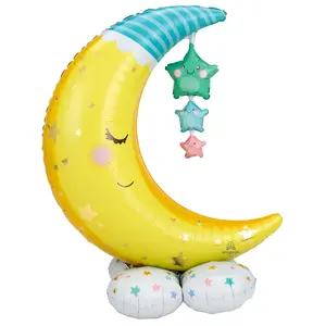Airloonz Moon & Stars Baby Shower Balloon Decoration