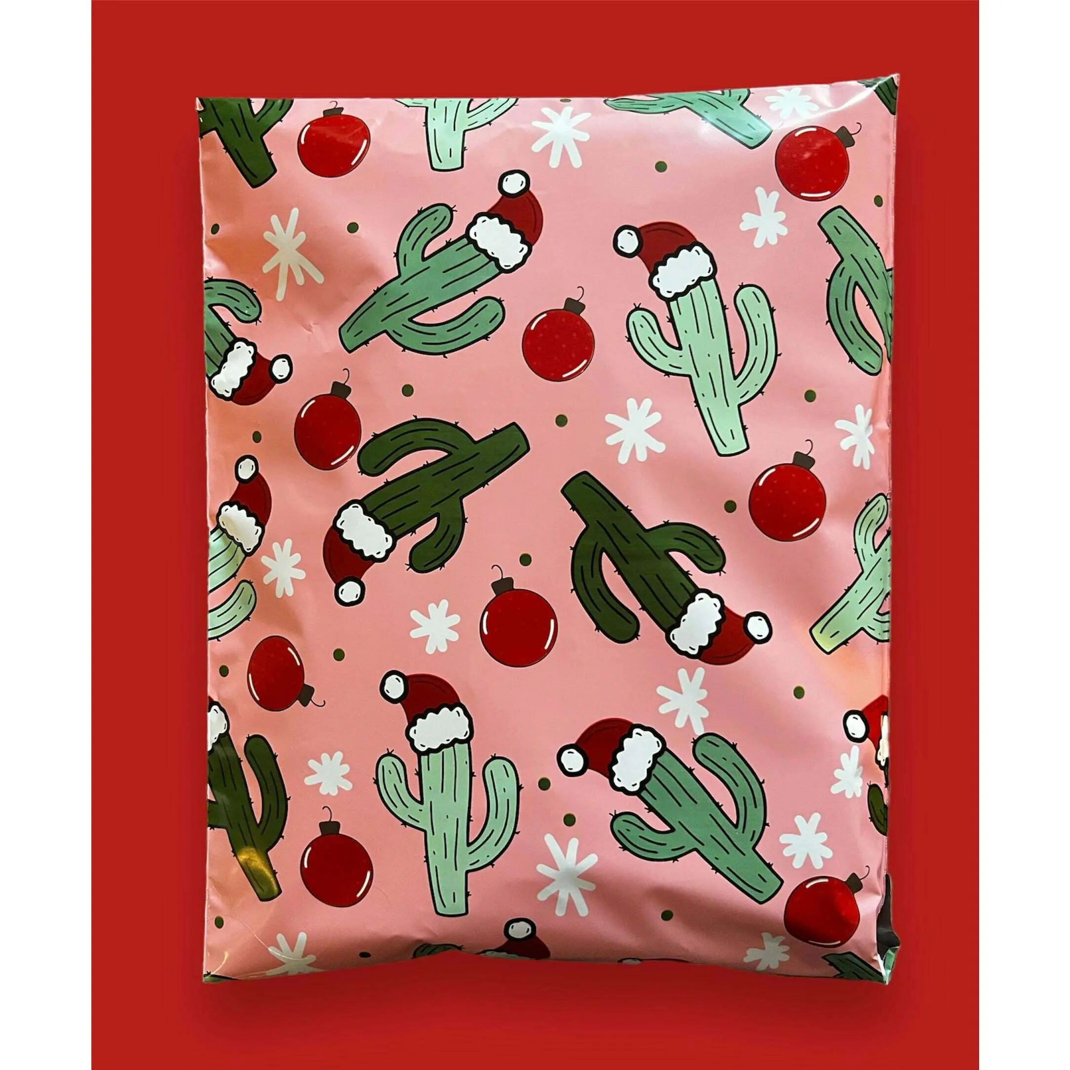 14.5x19 Western Wonderland Christmas Poly Mailer