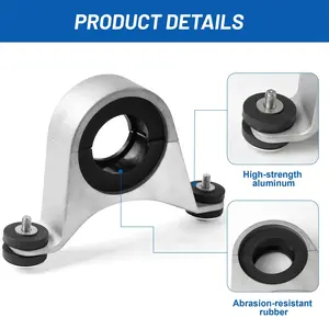 04-14 Dodge Charger Challenger/Magnum/Chrysler 300 Silver Driveshaft Center Bearing Support Carrier Upgrade