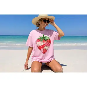 Patchwork Strawberry T-Shirt