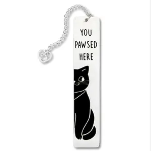 Cat Lover Gift Set, Metal Bookmarks & Cat Accessories, Perfect Birthday Present for Women Men Kids, Fun Gifts for Cats Lovers
