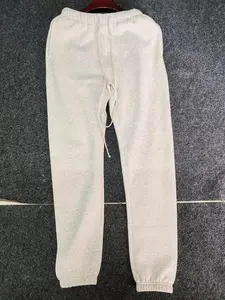 Men's Jogger Light Grey Sweatpants Unisex Athletic Cotton Casual Lounge Pants Fleece Pockets 2026 Breathable Soft Cozy Lightweight Trendy Home Outdoor Streetwear Hip Hop