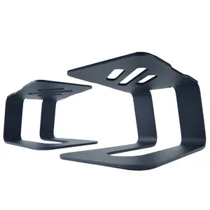 Soundrise PRO-5 Studio Monitor Speaker Stands - Isolate and Elevate Desktop Computer Audio and Bookshelf Speakers - 2-Pack