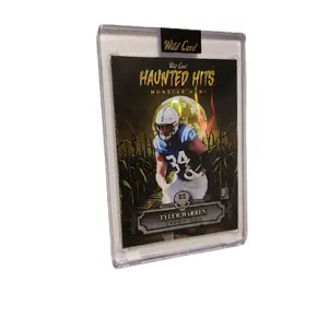 2025 Wild Card Haunted Hits Monster Hunt Tyler Warren Indianapolis Colts Rookie Refractor Card Serial Numbered 2/2
