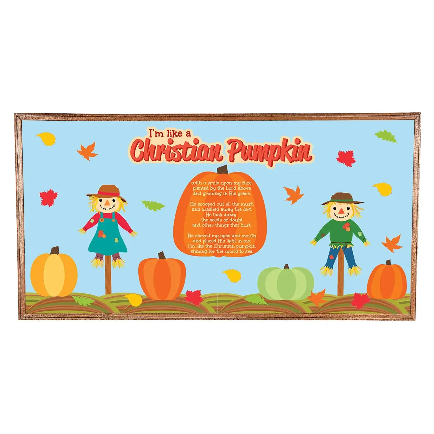 Prayers from the Patch Bulletin Board Set - 29 Pc.