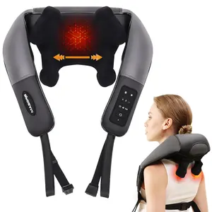 Adjustable shoulder and neck massage device heating, shoulder, waist, back, leg full body massage, for family, for lover, friend gift