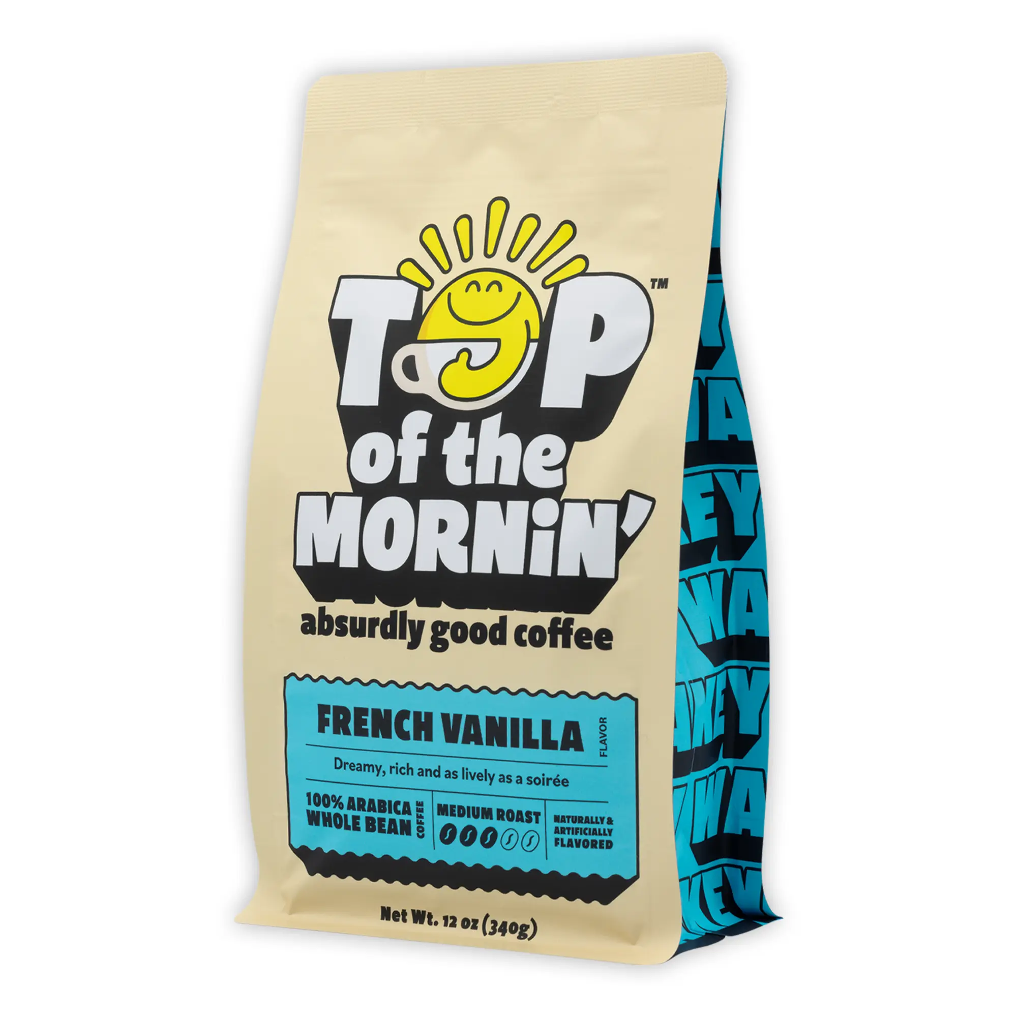 French Vanilla Flavored Coffee | 12oz | Whole Bean & Ground