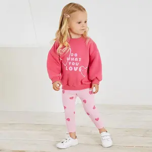 "Do What You Love" Toddler & Kids Heart 2-Piece Outfit