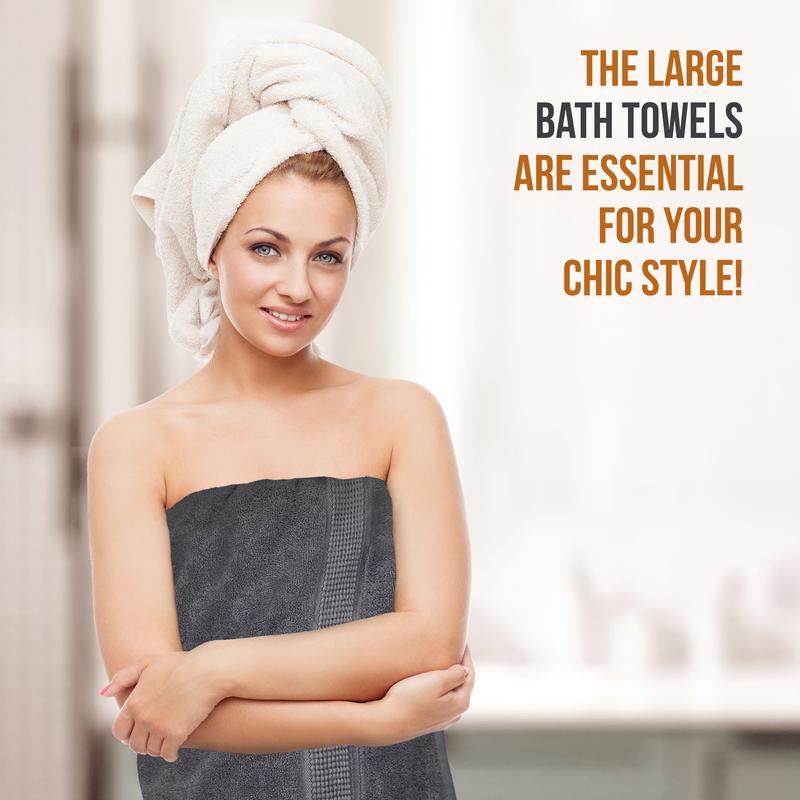 Utopia Towels Luxurious Jumbo Bath Sheets 2-Pack | Soft, Absorbent & Quick-Dry | Hotel Quality Extra Large 35x70" Towels | Bathroom Accessory Durable Utopia Towels Luxurious Jumbo Bath Sheets 2-Pack | Soft, Absorbent & Quick-Dry | Hotel Quality Extra Large 35x70" Towels | Bathroom Accessory Durable