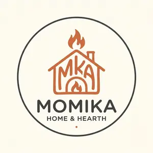 Momika Home & Hearth shop logo