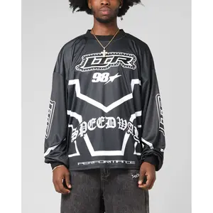 Loiter Thrill Racing Long Sleeve T-Shirt Black