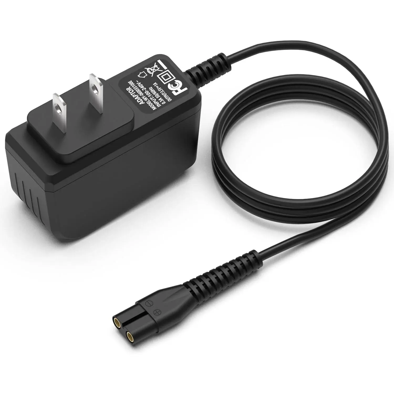 3.5V Charger Compatible with Wahl 9649 Color Pro Cordless Hair Clipper, 5.9ft AC Adapter Charger Cord Only Compatible with Wahl Cordless Trimmer 9649