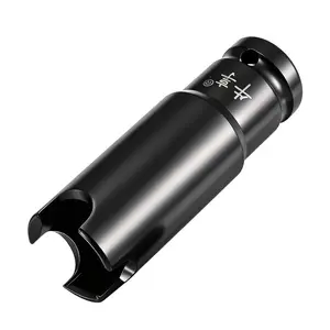 1pc 1/2 Inch Electric Wrench Socket, Woodworking Tool, Multi-Function Hex Socket, Disassembly Socket, Extension Head