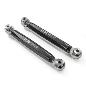 DRT RZR Polaris Pro XP Billet Aluminum Hex Bar Adjustable Sway Bar Link Kit, Rear (M10)
